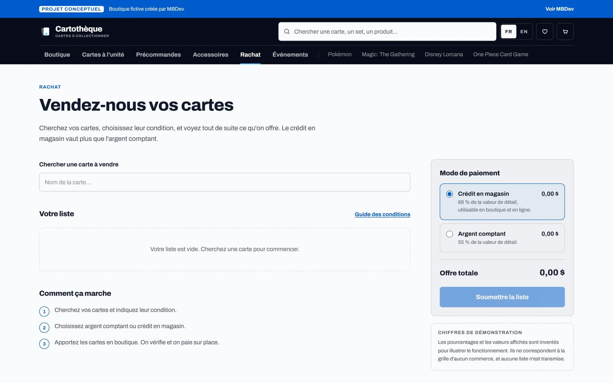 L'outil de rachat de collection